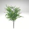 19" Glitter Mini Boxwood Bush | Sparkling Artificial Greenery Pick for Christmas Crafts-PF1728